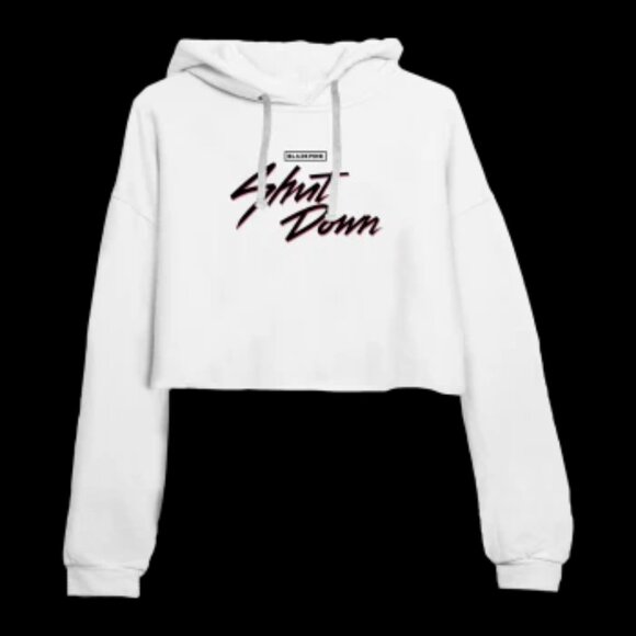 Blackpink Shut Down Cropped Hoodie (Brand New Unworn) - Picture 3 of 3
